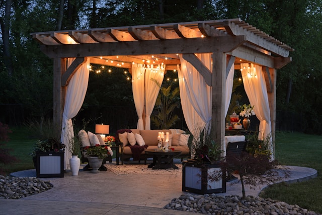 modern pergola