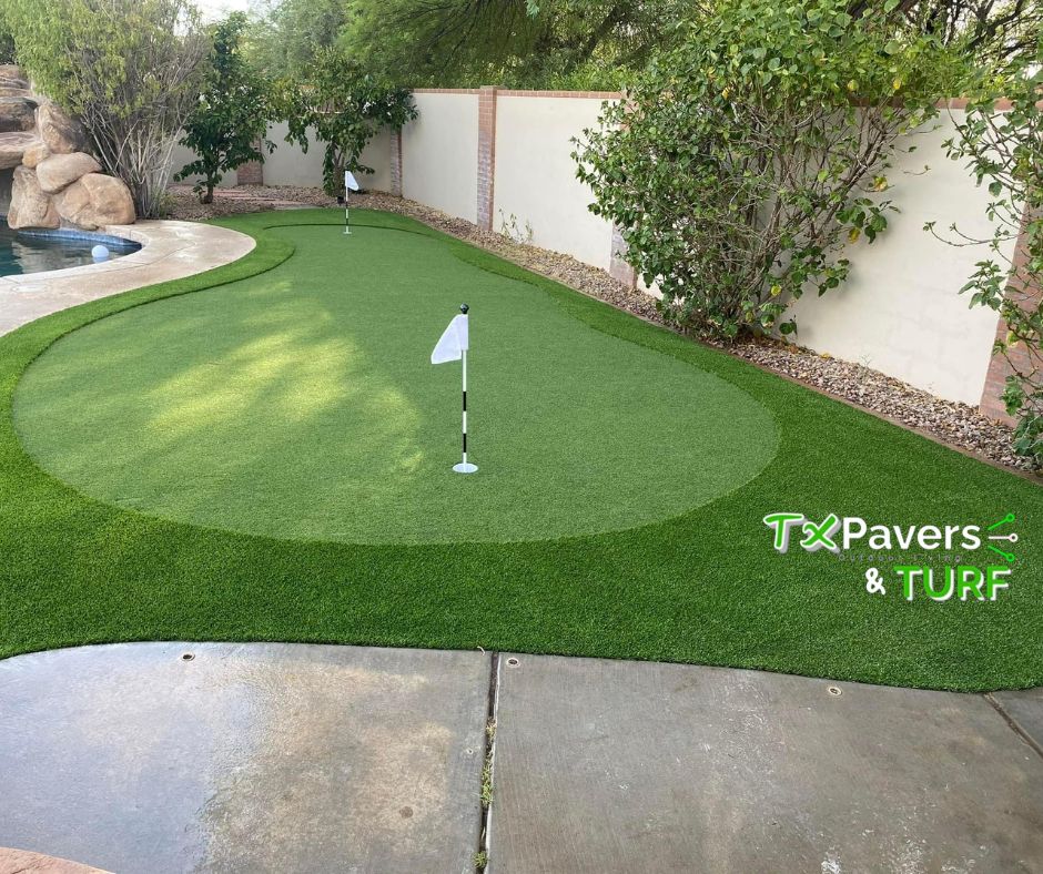 synthetic grass front yards