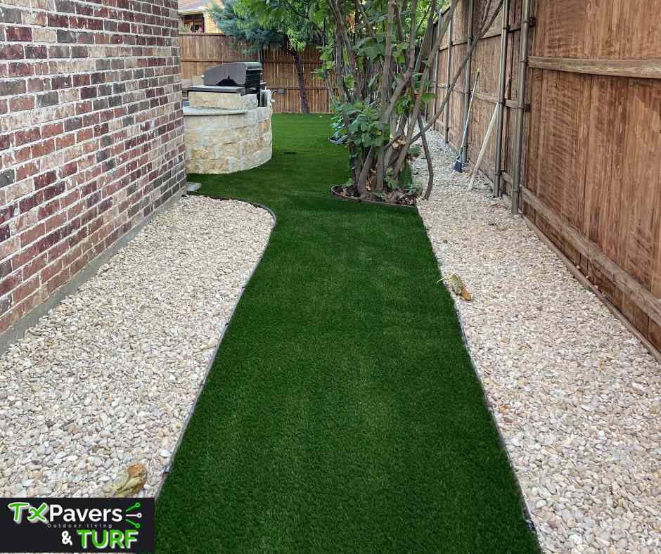 front yard landscaping ideas artificial grass and rock landscaping,