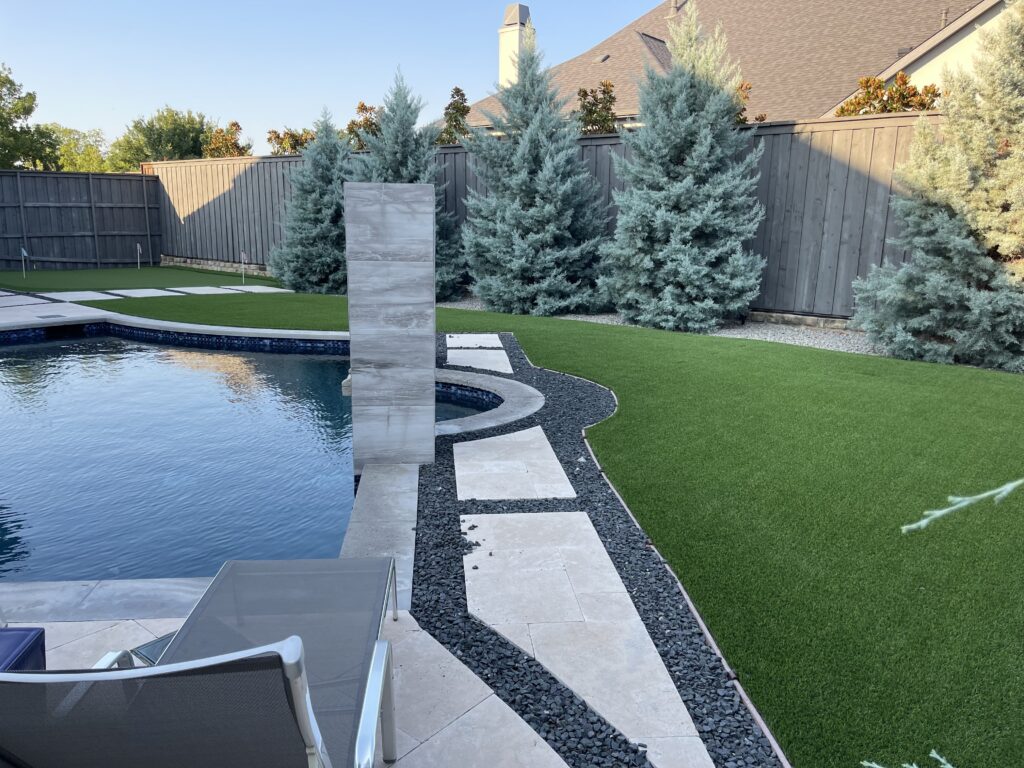 artificial grass pool decks
