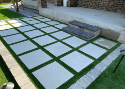 TX Pavers & Turf custom paver installation and artificial turf landscaping in Texas, creating durable and low‑maintenance outdoor spaces.
