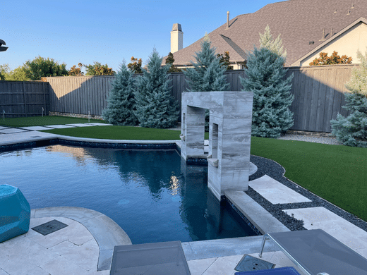 pool night view 3